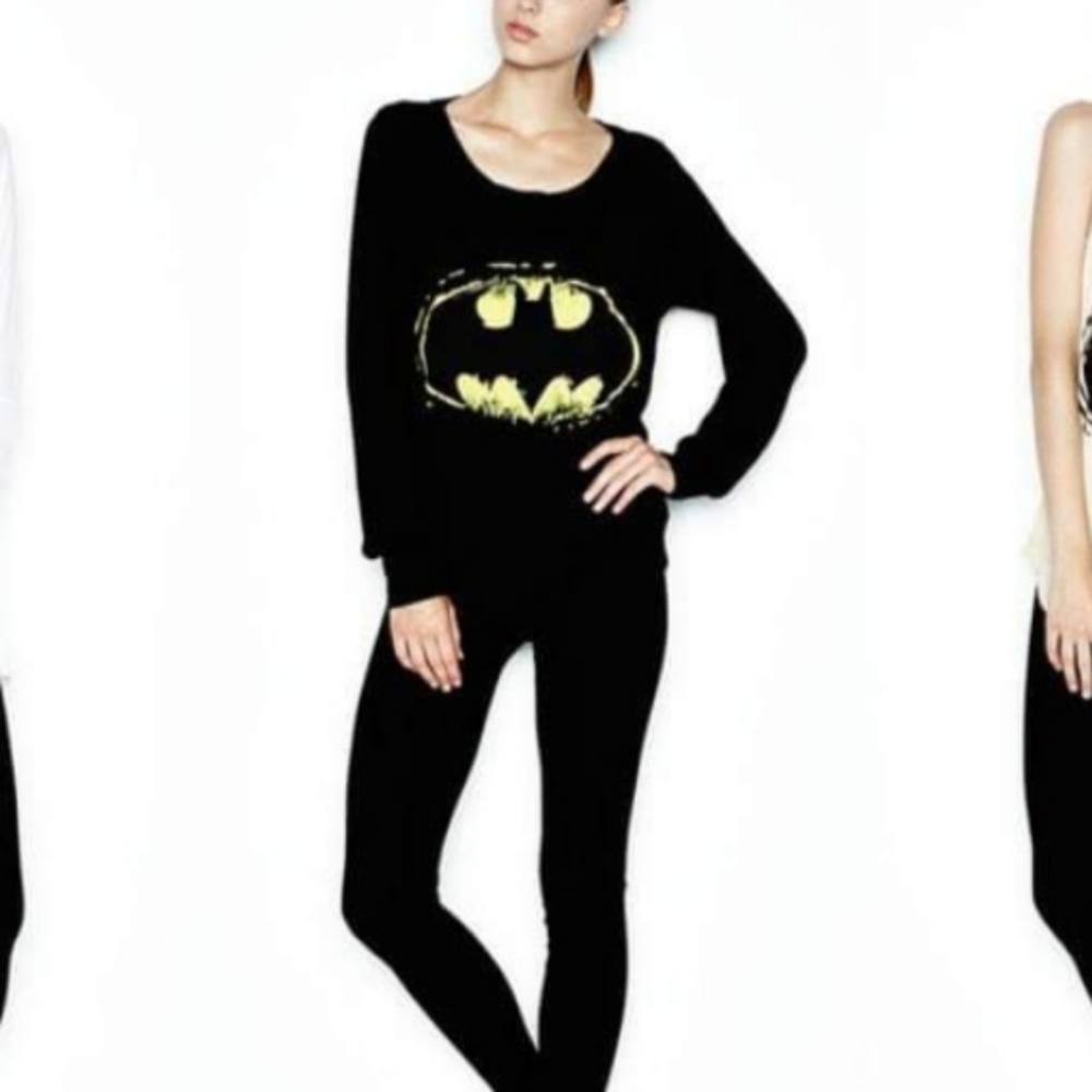 Lauren Moshi Batman sweatshirt
